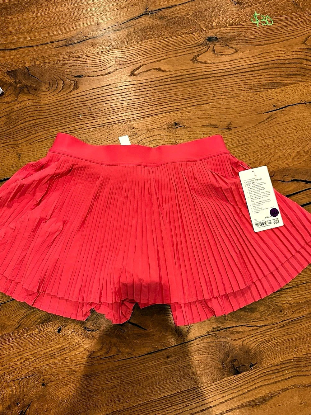 lululemon Varsity HR Pleated Tennis Skirt Pleated Tennis Skirt in Pink Size 10